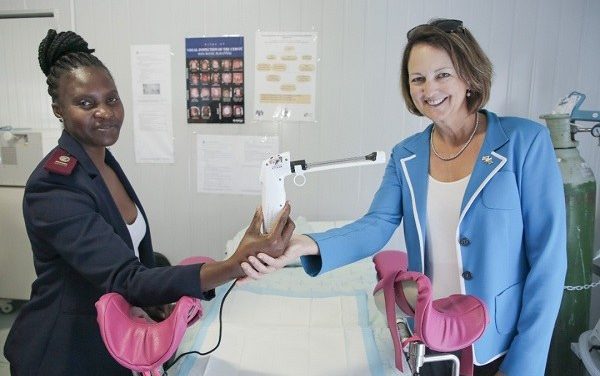 Ambassador Johnson calls on women to go for cervical screening