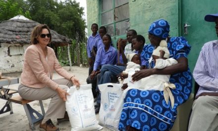 US gives food to hungry Oshana communities