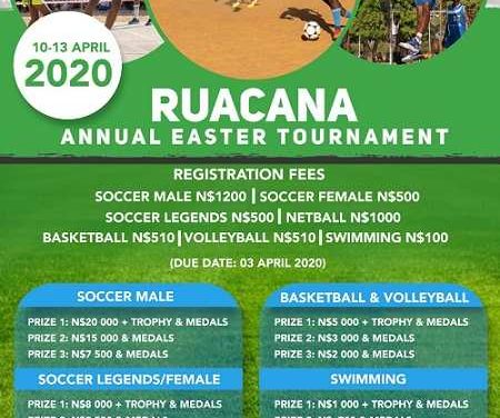 Ruacana Annual Easter Tournament