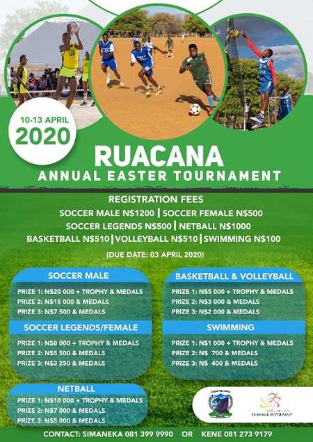 Ruacana Annual Easter Tournament
