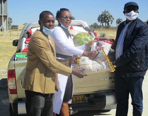 NCCI Eenhana donates food to Covid-19 in Ohangwena