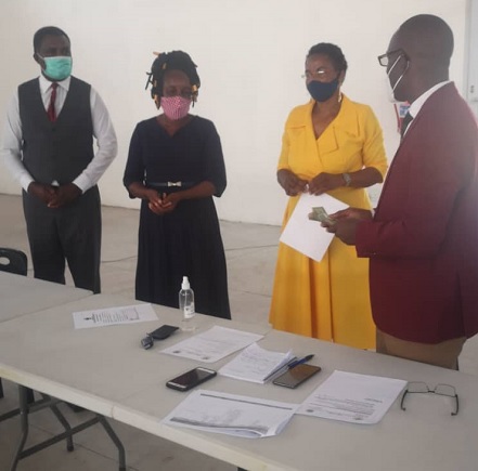 Ohangwena NCCI chips in for young lady’s education