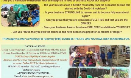 Business Pitching for Recovery in Opuwo
