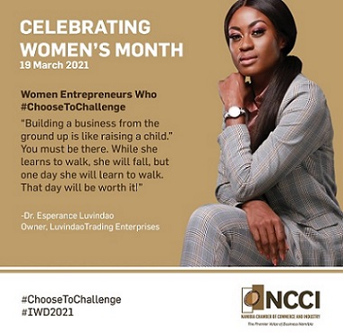 Women Entrepreneurs who ChooseToChallenge