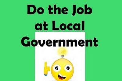 How to do the job at local government