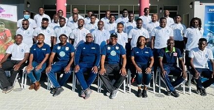 Oshana Regional Football trains local coaches