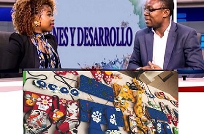 Equatorial Guinea’s young entrepreneur uses African fabric to make beautiful bags, shoes and jewellery