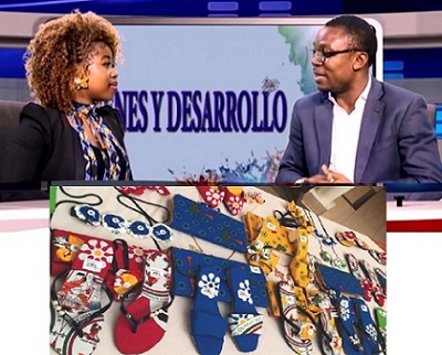 Equatorial Guinea’s young entrepreneur uses African fabric to make beautiful bags, shoes and jewellery