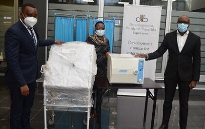 DBN donates equipment to Robert Mugabe Clinic