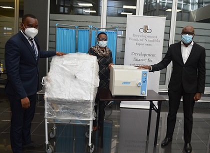 DBN donates equipment to Robert Mugabe Clinic