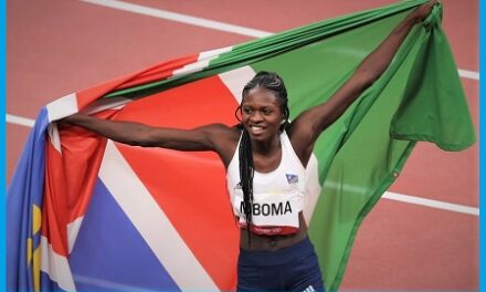 Mboma takes gold as Namibia stamps presence in world athletics
