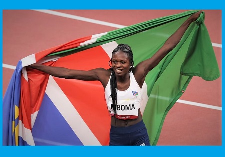 Mboma takes gold as Namibia stamps presence in world athletics