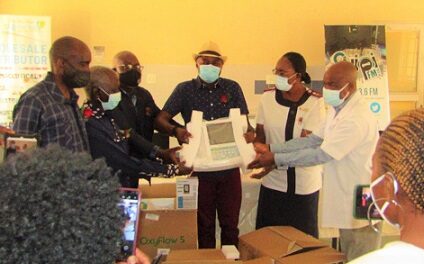Shipanga Medical Services donates equipment to St. Martins Oshikuku Hospital