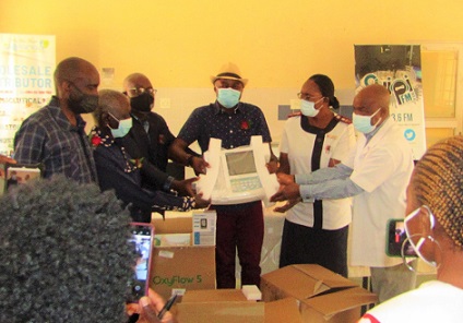 Shipanga Medical Services donates equipment to St. Martins Oshikuku Hospital
