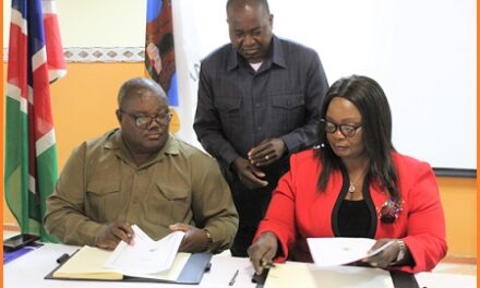 Oshikuku and Windhoek sign cooperation agreement