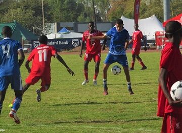 Oshana welcomes guests with a draw at The Namibian Newspaper Cup