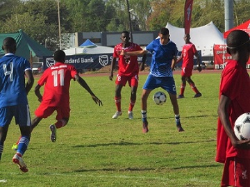 Oshana welcomes guests with a draw at The Namibian Newspaper Cup