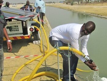Water Engineering Africa launches a mobile solar powered water pump