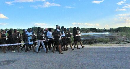 Eenhana residents pay respects to businessmen who died in earth dam