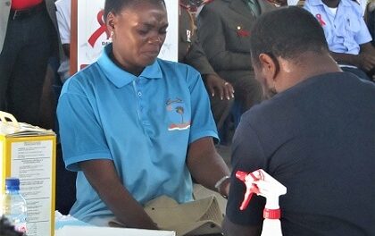 Oshakati deputy mayor leading by example on Aids Day