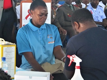 Oshakati deputy mayor leading by example on Aids Day