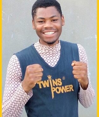 Namibian Boxer: Tryagain Ndevelo