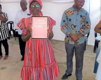Okatana Councillor launches ‘Listen to your heart’ motivational book