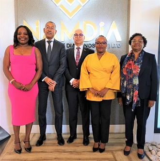 Angolan energy and mining delegation visits NAMDIA