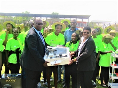 Adolescent girls and young women get business start-up toolkits