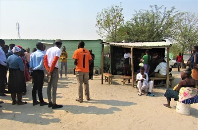 PPC youth go preaching in Oshakati community