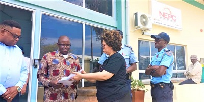 Namibian media union hold protest at New Era offices