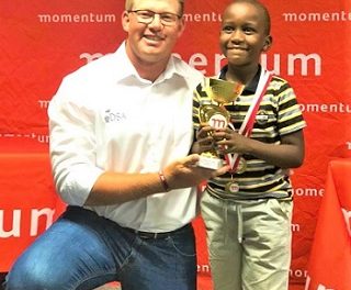 Auala emerges as champion for pre-to-primary at Momentum Junior Golf Series