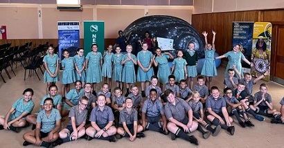 Nedbank and AMT mobile planetarium school excursions commence