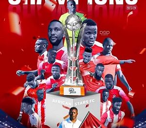 African Stars win premier league