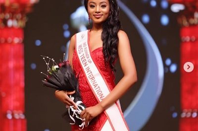 Miss Teen Namibia shines in India