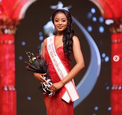 Miss Teen Namibia shines in India