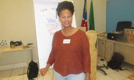 Milli Trust facilitator attends story telling lab