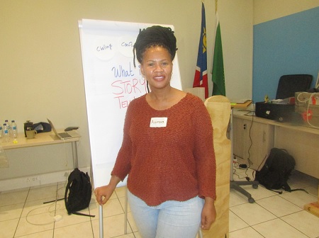 Milli Trust facilitator attends story telling lab