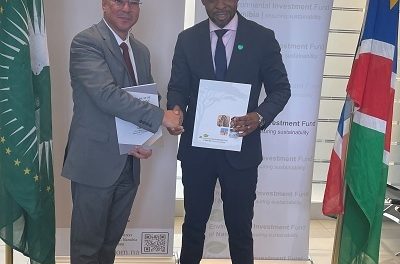 Environmental Investment Fund, DBN sign MoU
