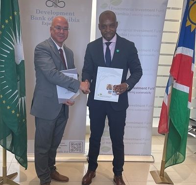 Environmental Investment Fund, DBN sign MoU