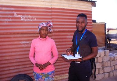 In shack R-203 lives retired police officer