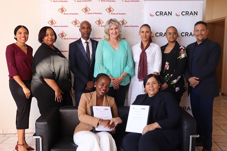 Bank of Namibia and CRAN sign MoU to enhance regulatory cooperation