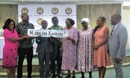 Magdalena Kambudu a lukilwa epandaanda mOngwediva