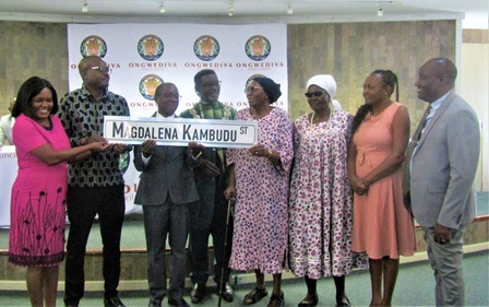 Magdalena Kambudu a lukilwa epandaanda mOngwediva