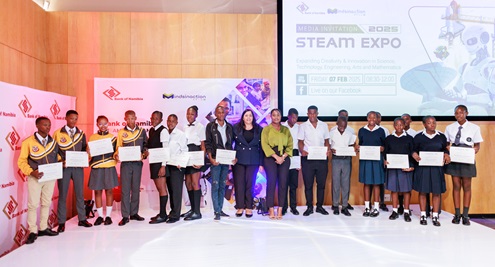 Haimbili Haufiku win BoN STEAM expo 2025