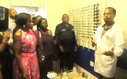Health minister opens sustainable vision centre at Oshakati