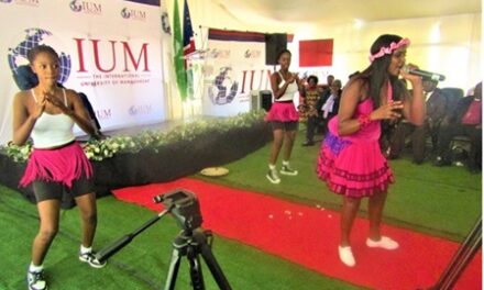 Sweety Namibia does it for IUM