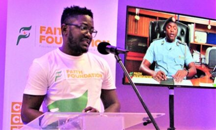 Faith Foundation teams up with Harry, Ninja to fight crime