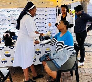 Welwitchia University marks International Nurses Day with free public health testing