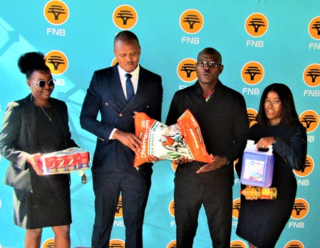 FNB donates food items to households affected by floods in Oshana